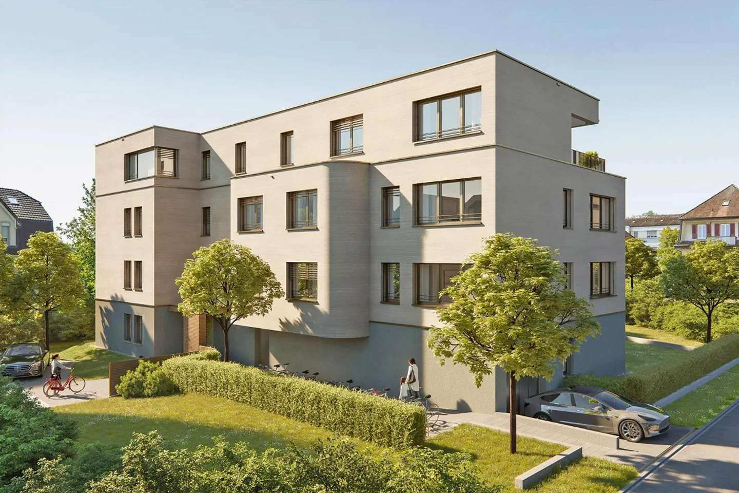 Appartements modernes de 4,5 pièces dans un quartier calme - Photo 10 sur 11