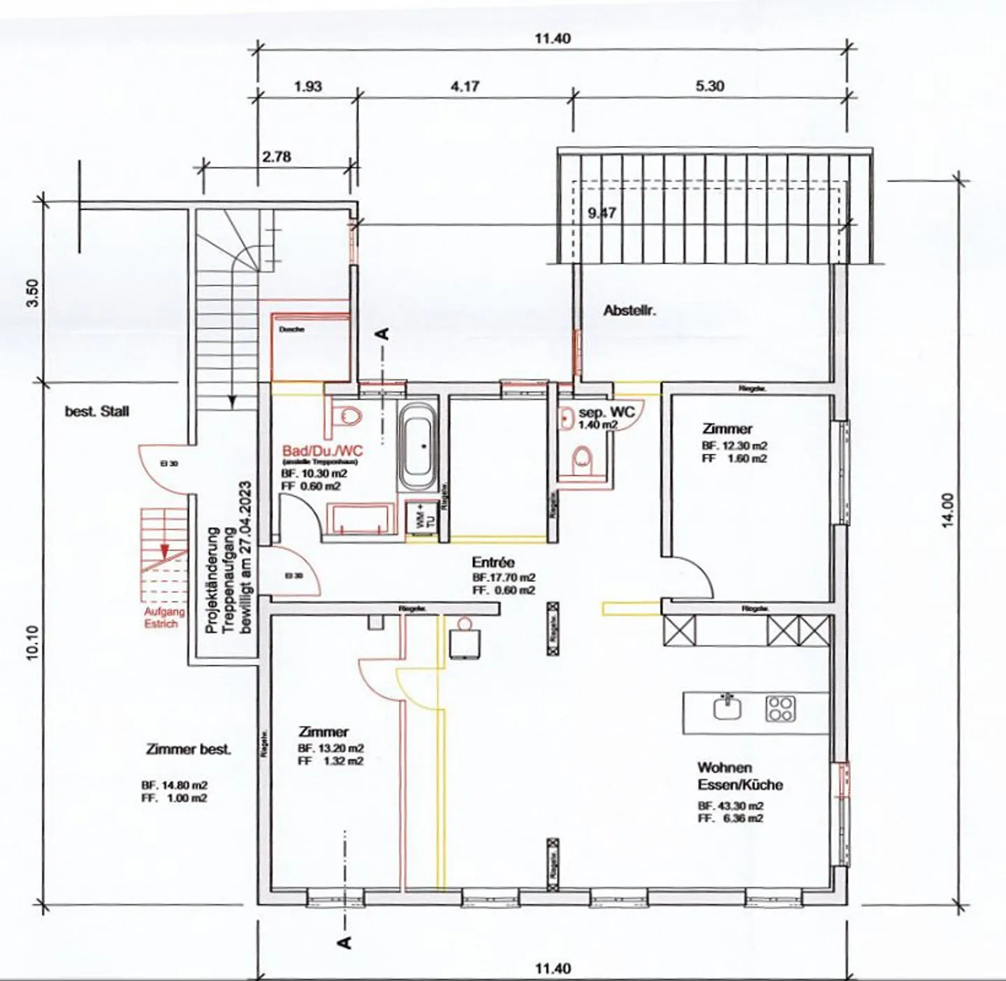 Wohnen mit Geschichte - stilvoll renoviert, naturnah & ruhig - Foto 16 von 16