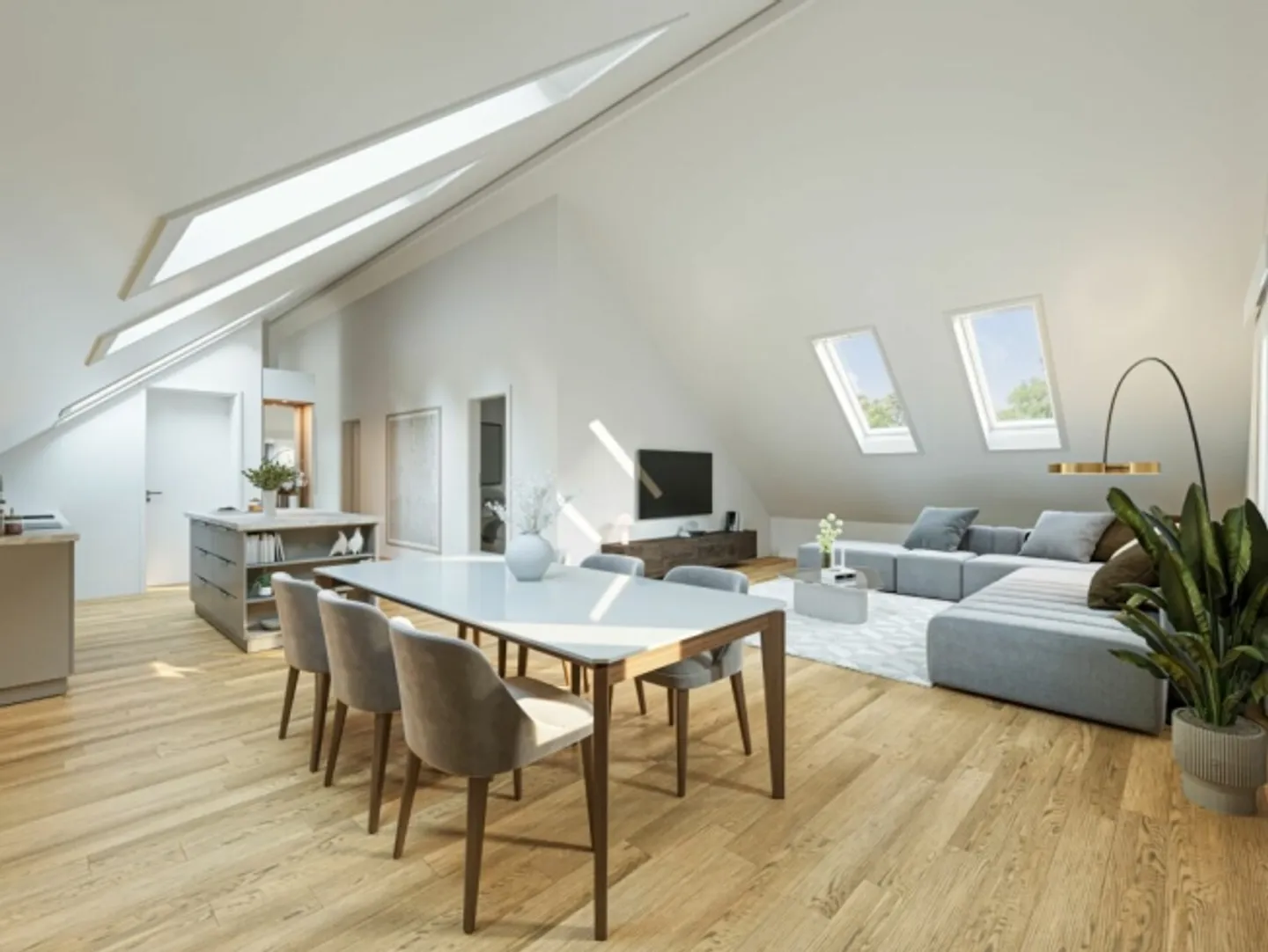 Penthouse de rêve avec grande terrasse - Photo 3 sur 6