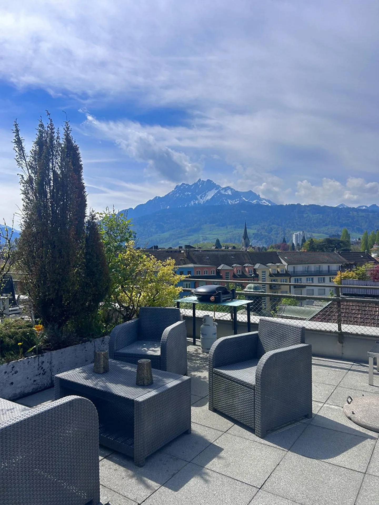 Möblierte Wohnung mit Dachterrasse - Foto 11 von 11