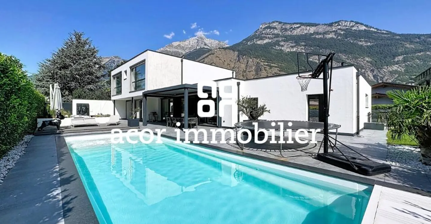 Villa contemporaine à Saxon - Photo 2 sur 12