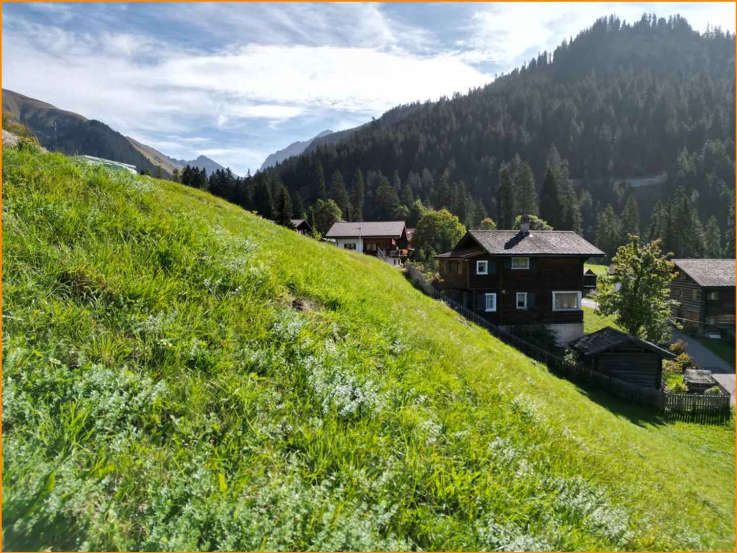 Bauparzelle in Langwies - Foto 4 di 4