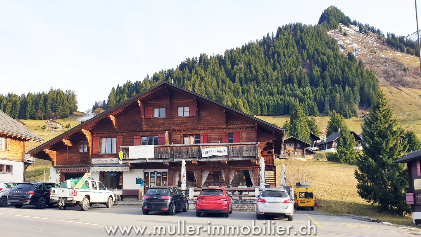 Großes Chalet in Les Mosses mit Apartments und Tea-Room - Foto 1 von 12