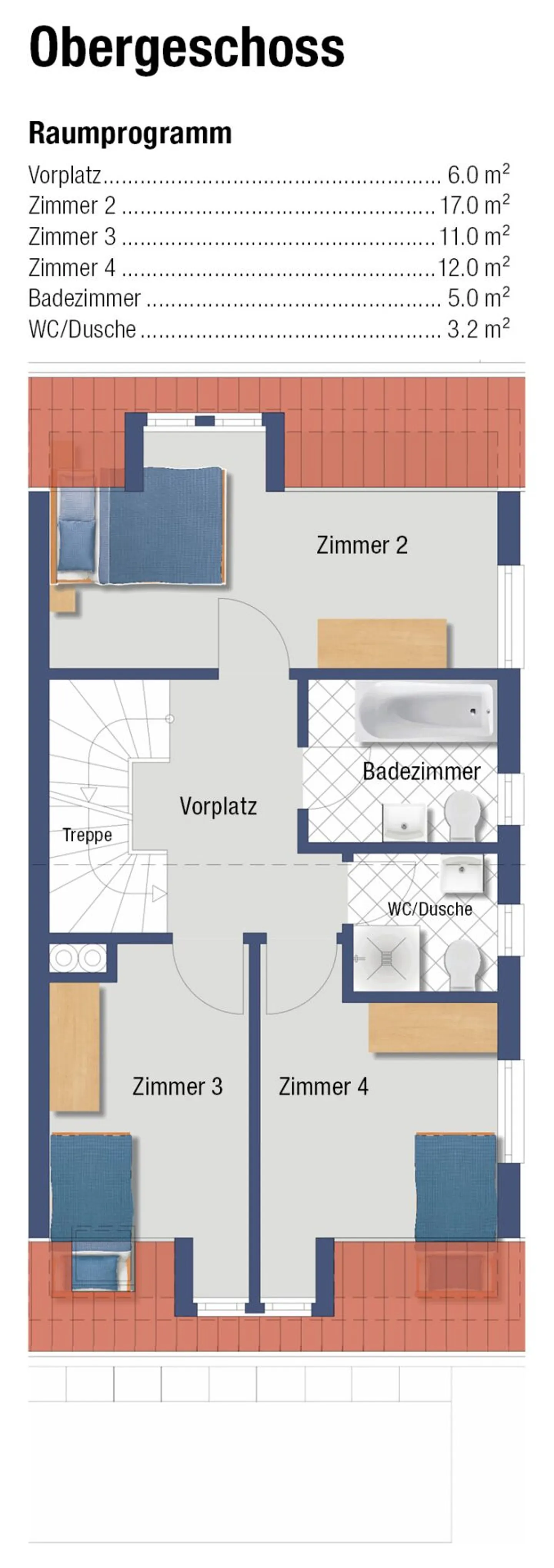 Geräumige Maisonette in Gossau - Foto 20 von 22