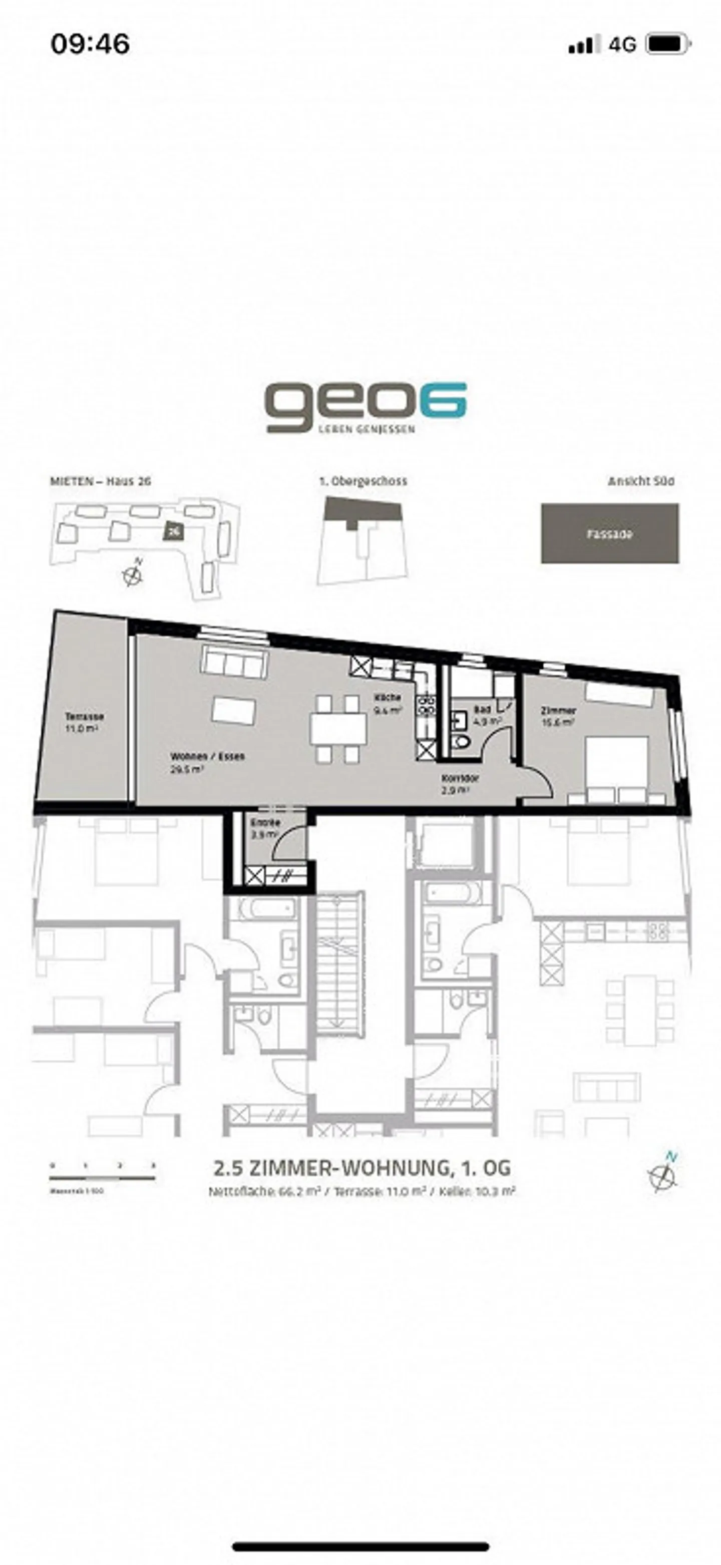 Modern 2.5-room apartment with balcony in Romanshorn - Photo 7 of 7