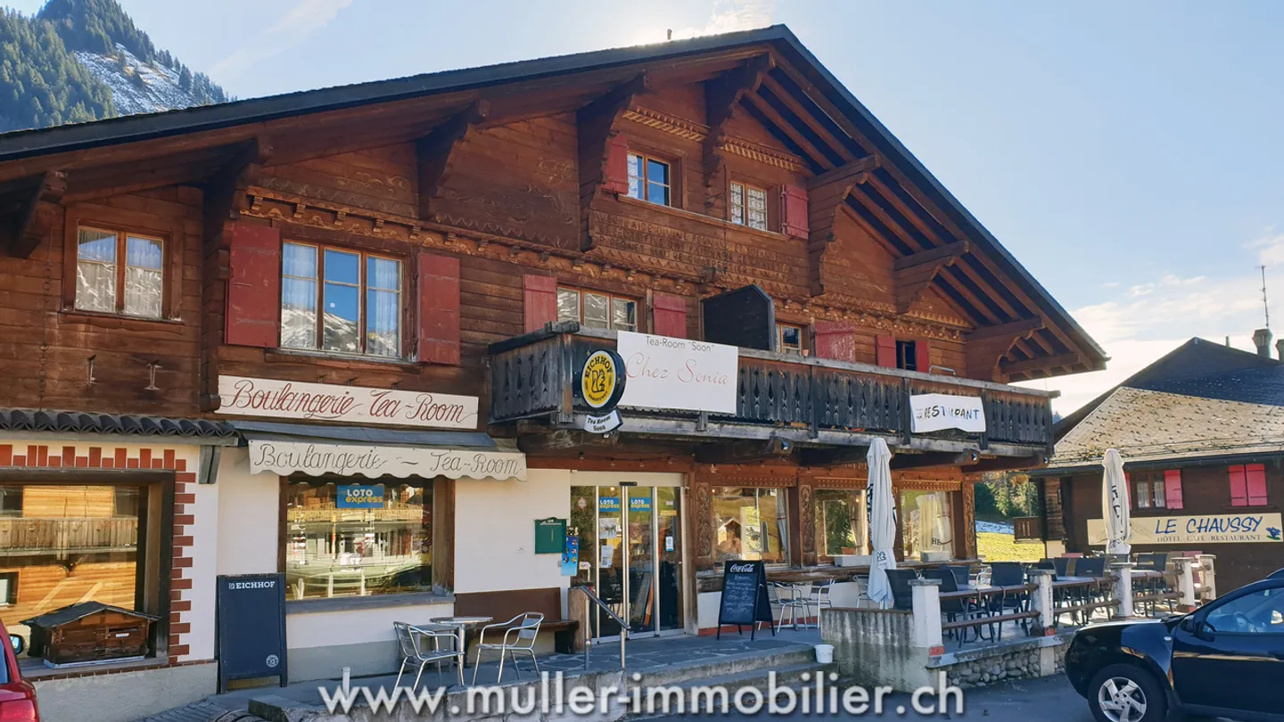 Großes Chalet in Les Mosses mit Apartments und Tea-Room - Foto 10 von 12