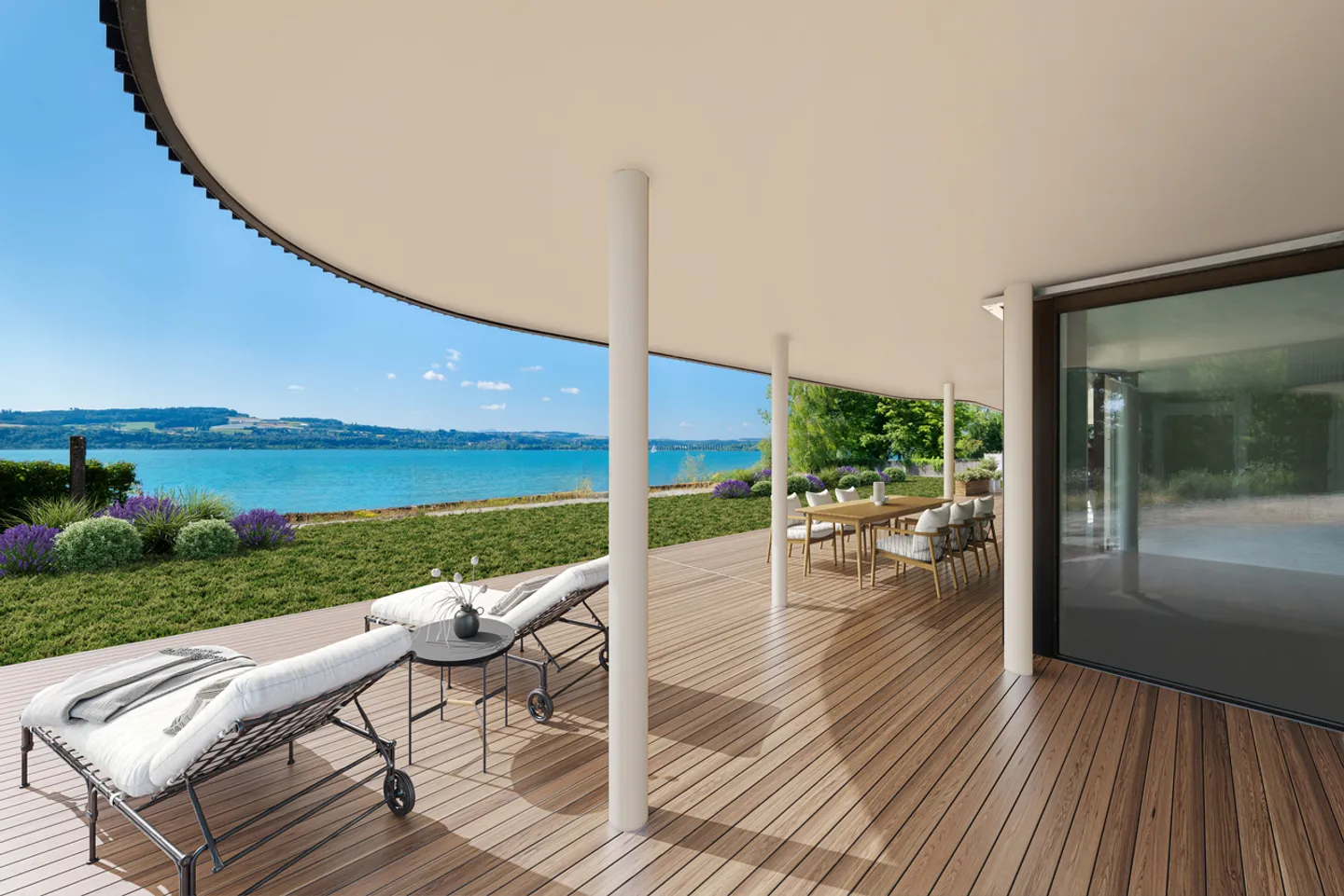 Wunderschöne Wohnung am Wasser - Foto 1 von 6