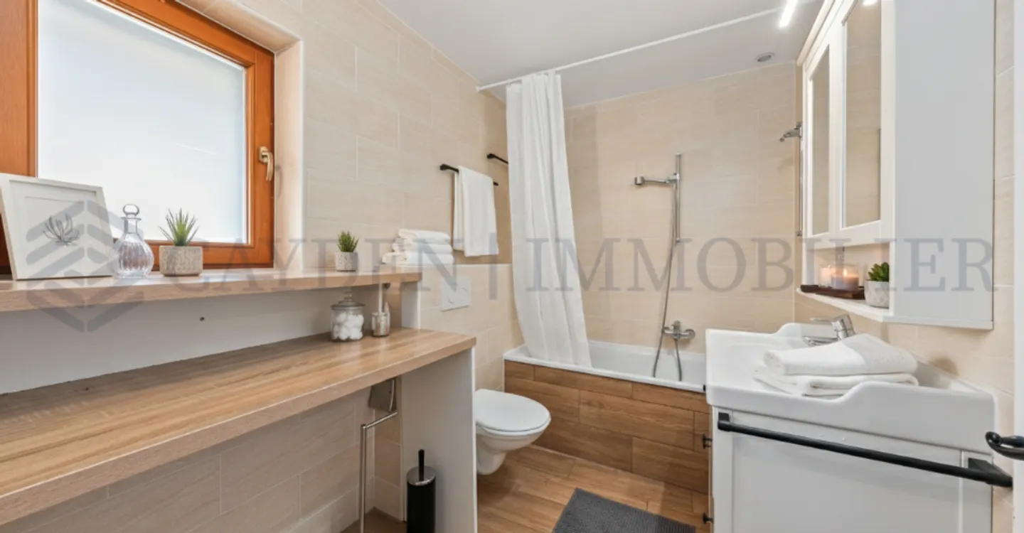 Superbo appartamento ristrutturato di 5 stanze nel cuore di Satigny - Foto 4 di 12