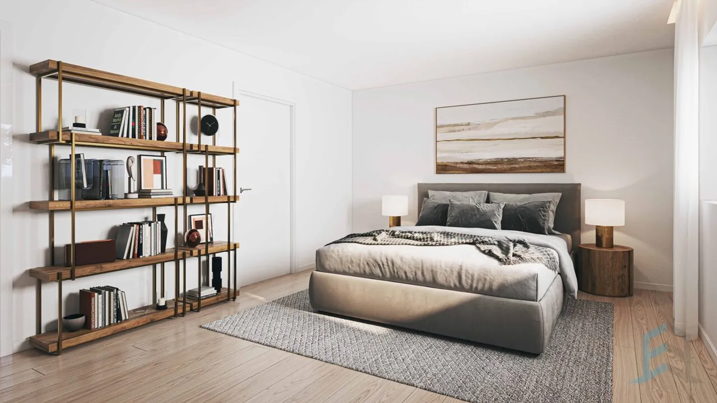 Neue 2,5-Zimmer-Wohnung in Salquenen - Foto 5 von 6