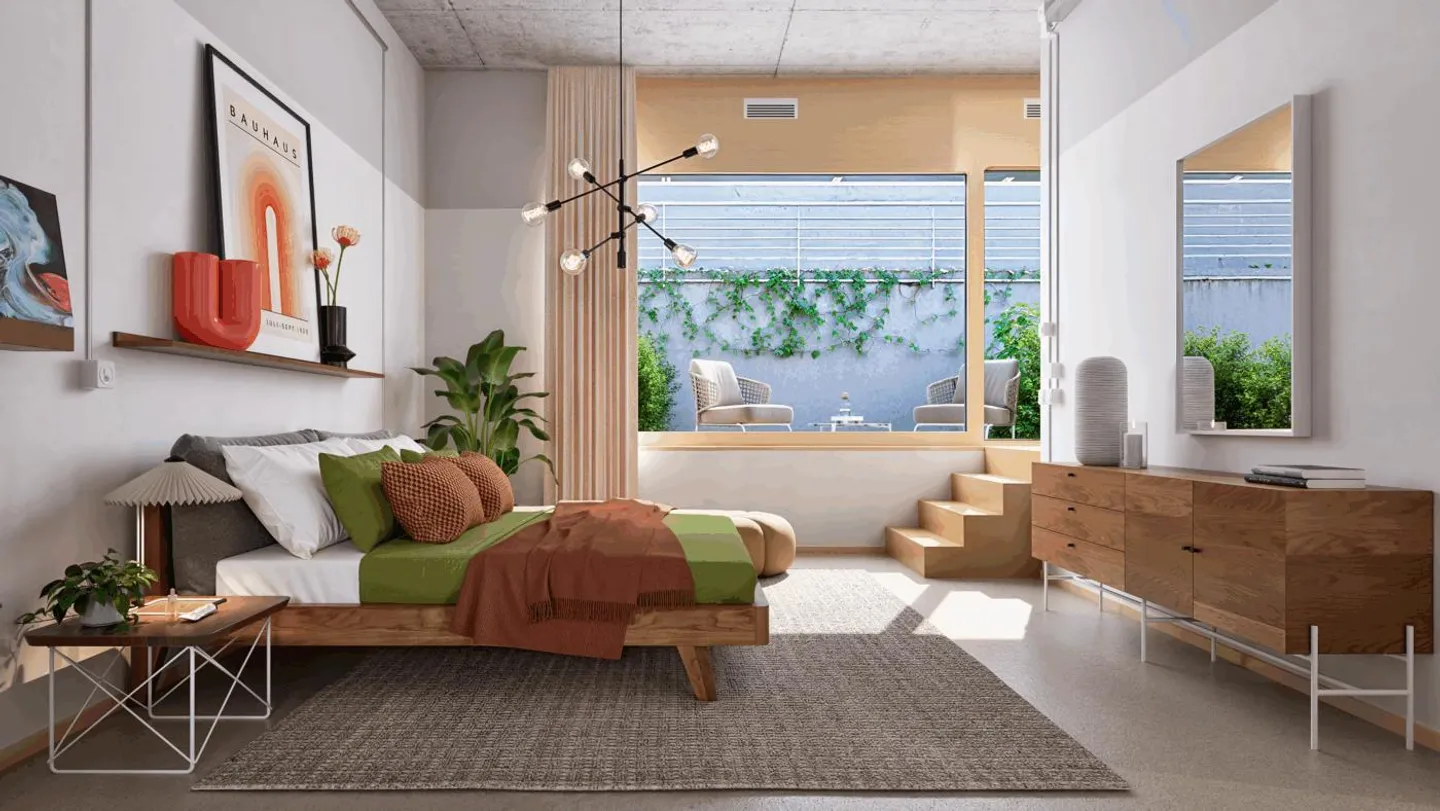 Nachhaltig Wohnen mit industrieller Anmutung - Maisonette direkt am... - Foto 5 von 8