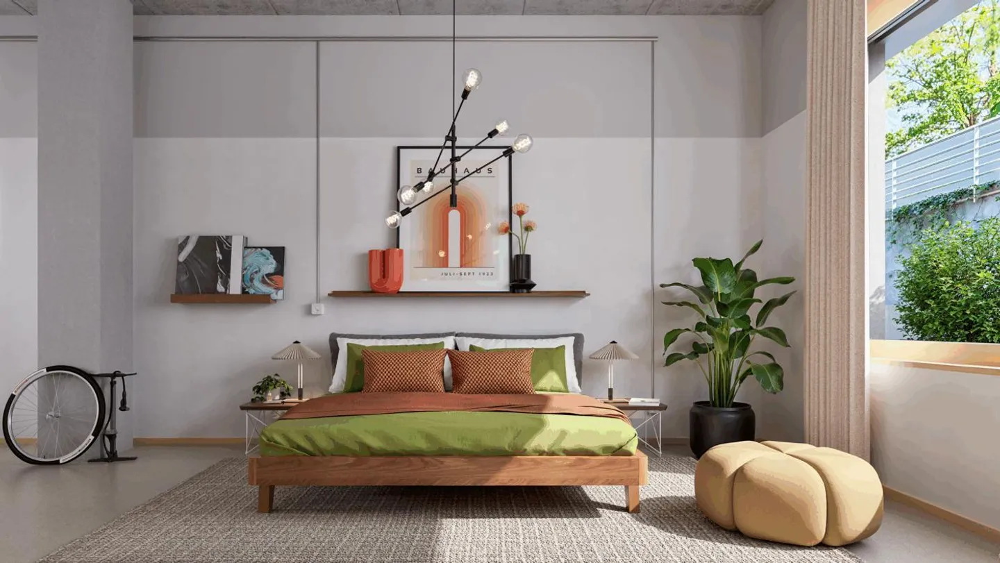 Nachhaltig Wohnen mit industrieller Anmutung - Maisonette direkt am... - Foto 6 von 8