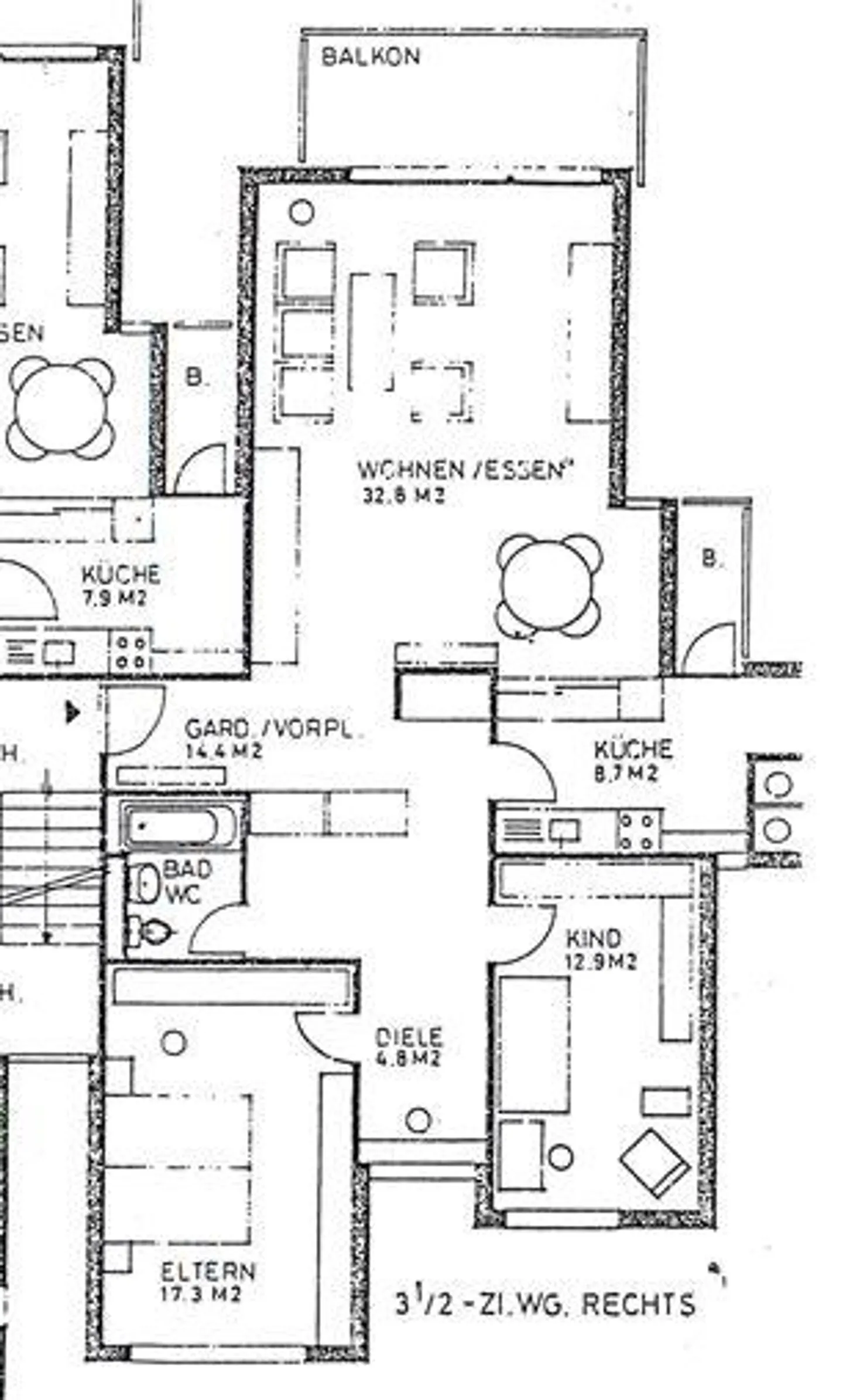 Frisch renovierte 3.5-Zimmerwohnung im Herzen von Au (Wädenswil) - Foto 10 von 10