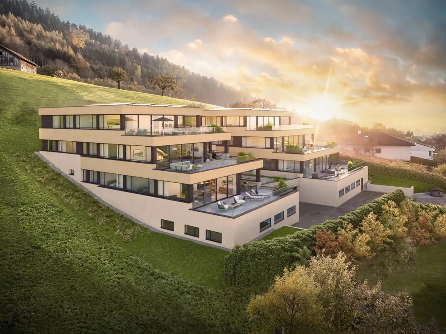 Terrasse - Vie exclusive avec vue sur le lac - Photo 6 sur 8