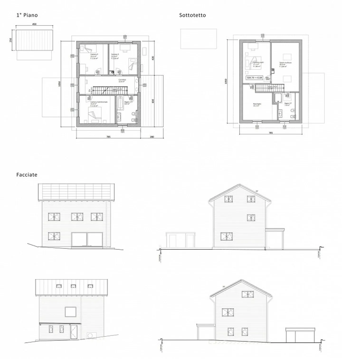 Terreno soleggiato di 906 m² con permesso di costruzione approvato ad Arzo - Foto 7 di 7