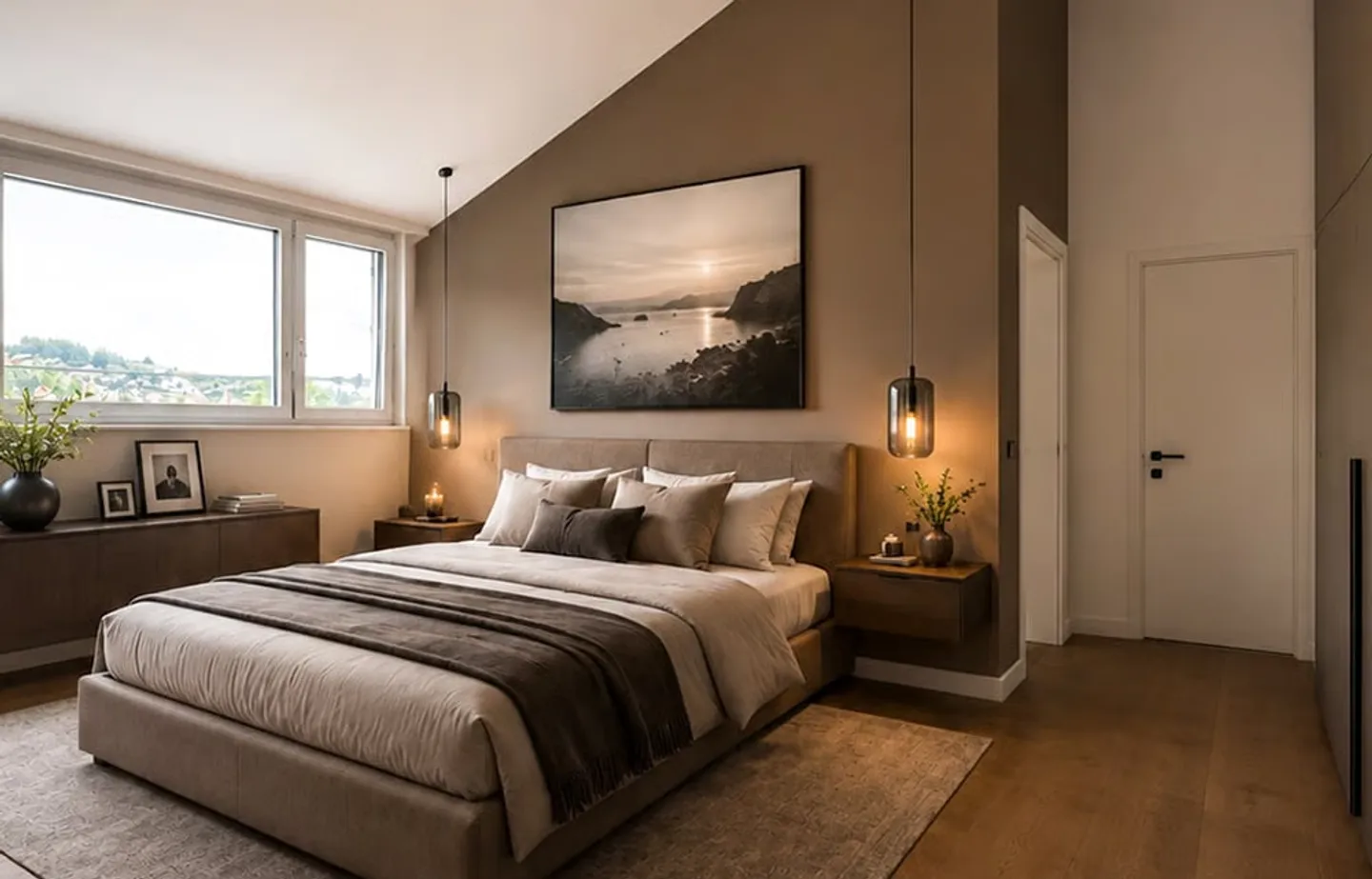 5.5-Room Dream Apartment in the Attic, Huge Terrace, Elevator Access, Wonderful Location (Top A 2.1) - Photo 3 of 8