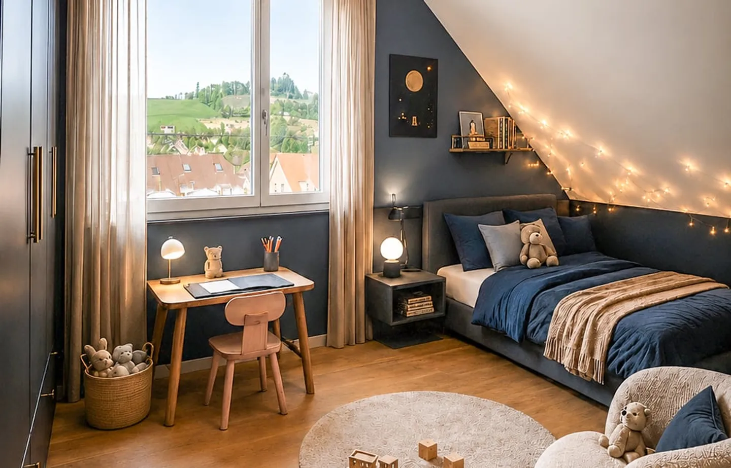 5.5-Room Dream Apartment in the Attic, Huge Terrace, Elevator Access, Wonderful Location (Top A 2.1) - Photo 6 of 8