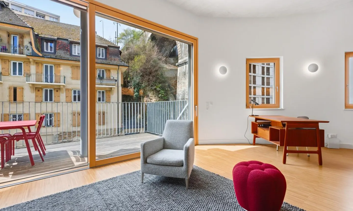 Einzigartige 2,5 Zimmer (99 m²) - Ehemaliges Suchard-Silo - Foto 8 von 11