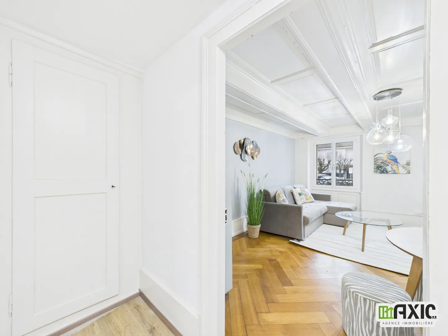 Möblierte 2,5-Zimmer-Wohnung im Herzen von Delémont mit Balkon - Foto 7 von 12