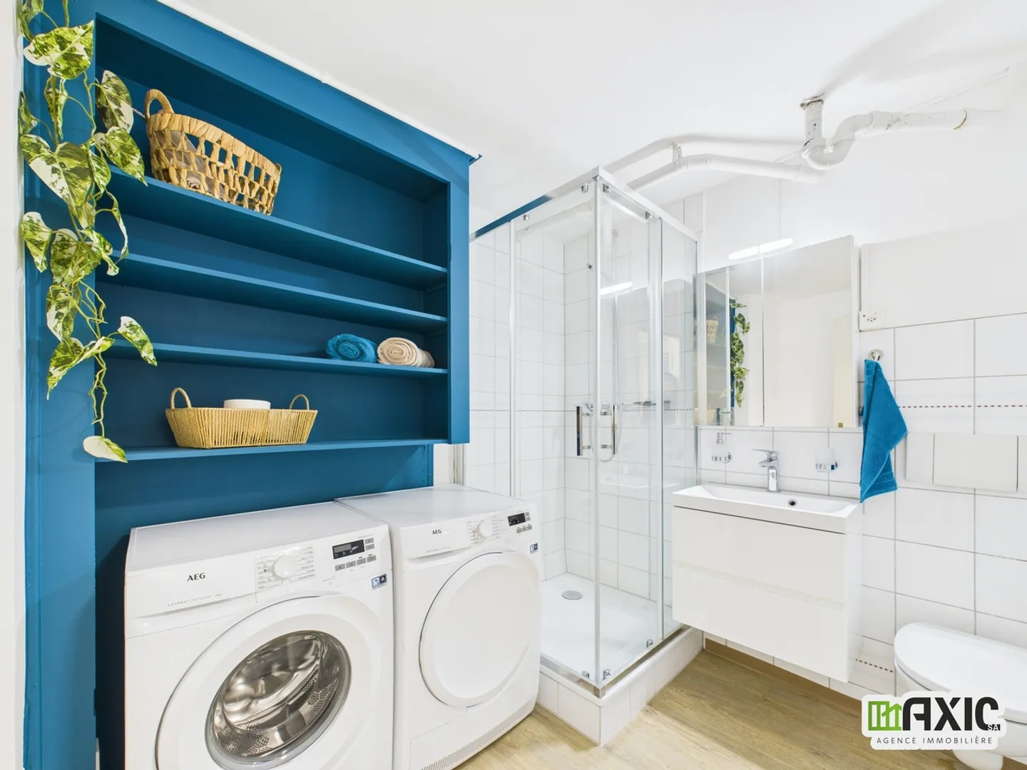 Möblierte 2,5-Zimmer-Wohnung im Herzen von Delémont mit Balkon - Foto 10 von 12