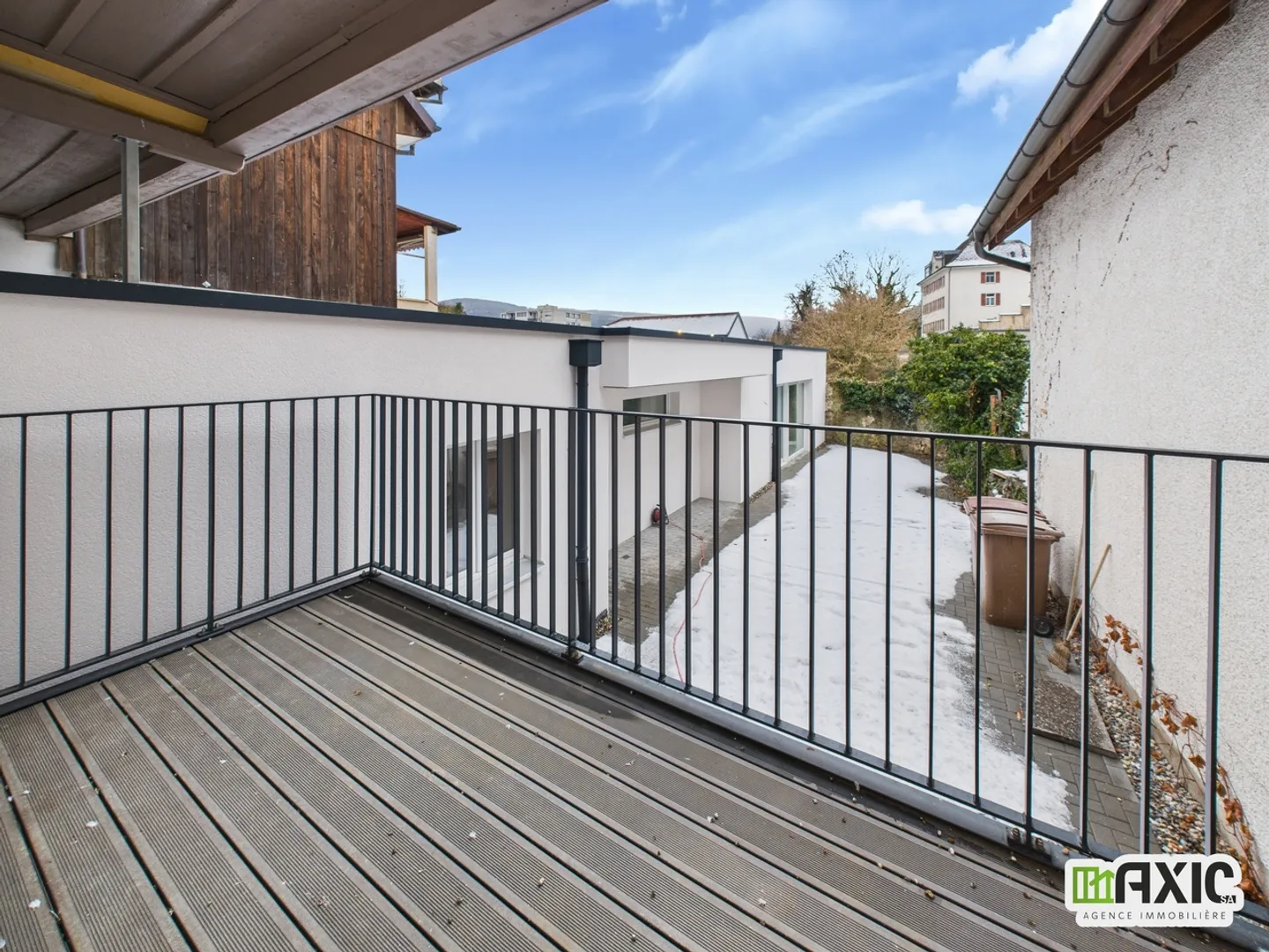 Möblierte 2,5-Zimmer-Wohnung im Herzen von Delémont mit Balkon - Foto 12 von 12