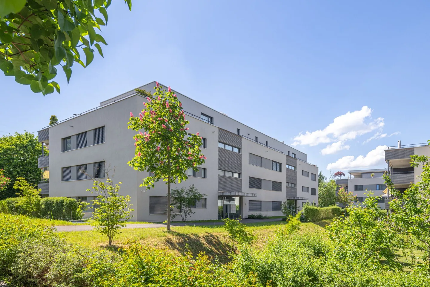 Appartement de jardin spacieux et lumineux de 3,5 pièces en construction Minergie - Photo 12 sur 14