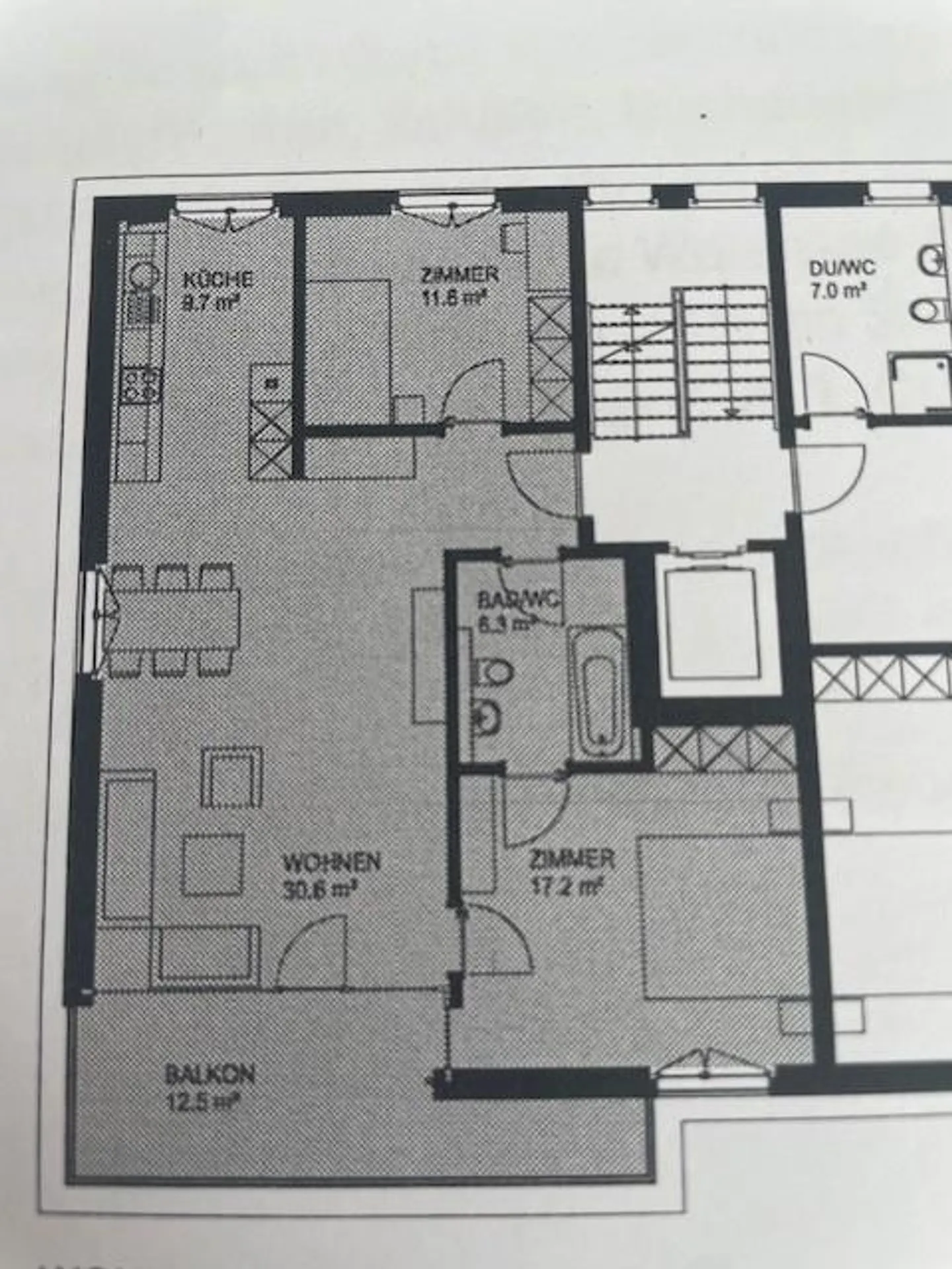 Appartement 3 1/2 pièces - Photo 3 sur 3