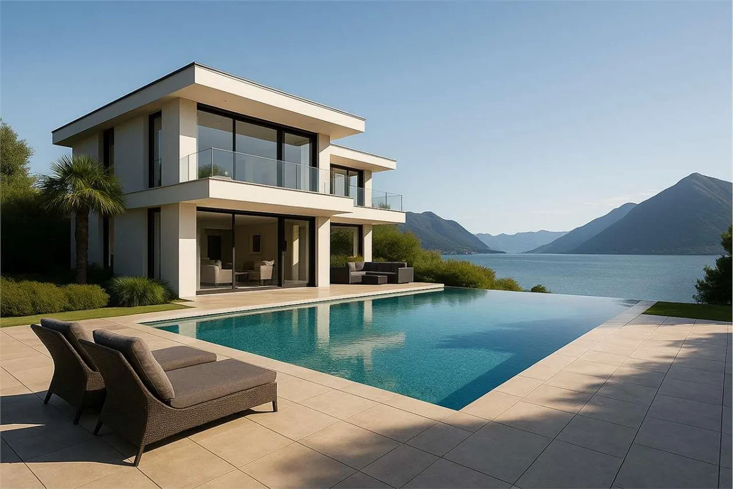 Villa qui Raconte des Émotions : Vue sur le Lac, Piscine et Espaces Enchanteurs - Photo 1 sur 2