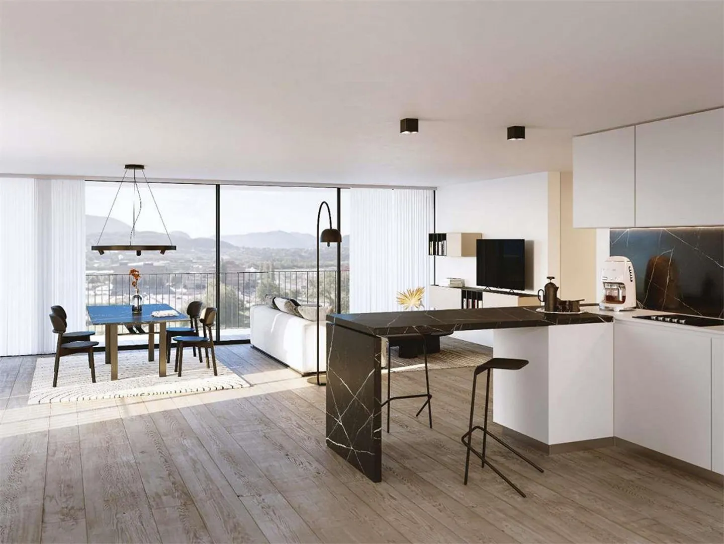 Manno - 4.5 rooms with garden under construction - Photo 1 of 5