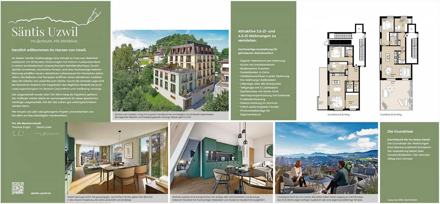 First occupancy attractive new apartment Säntis-Uzwil.ch - Photo 11 of 11