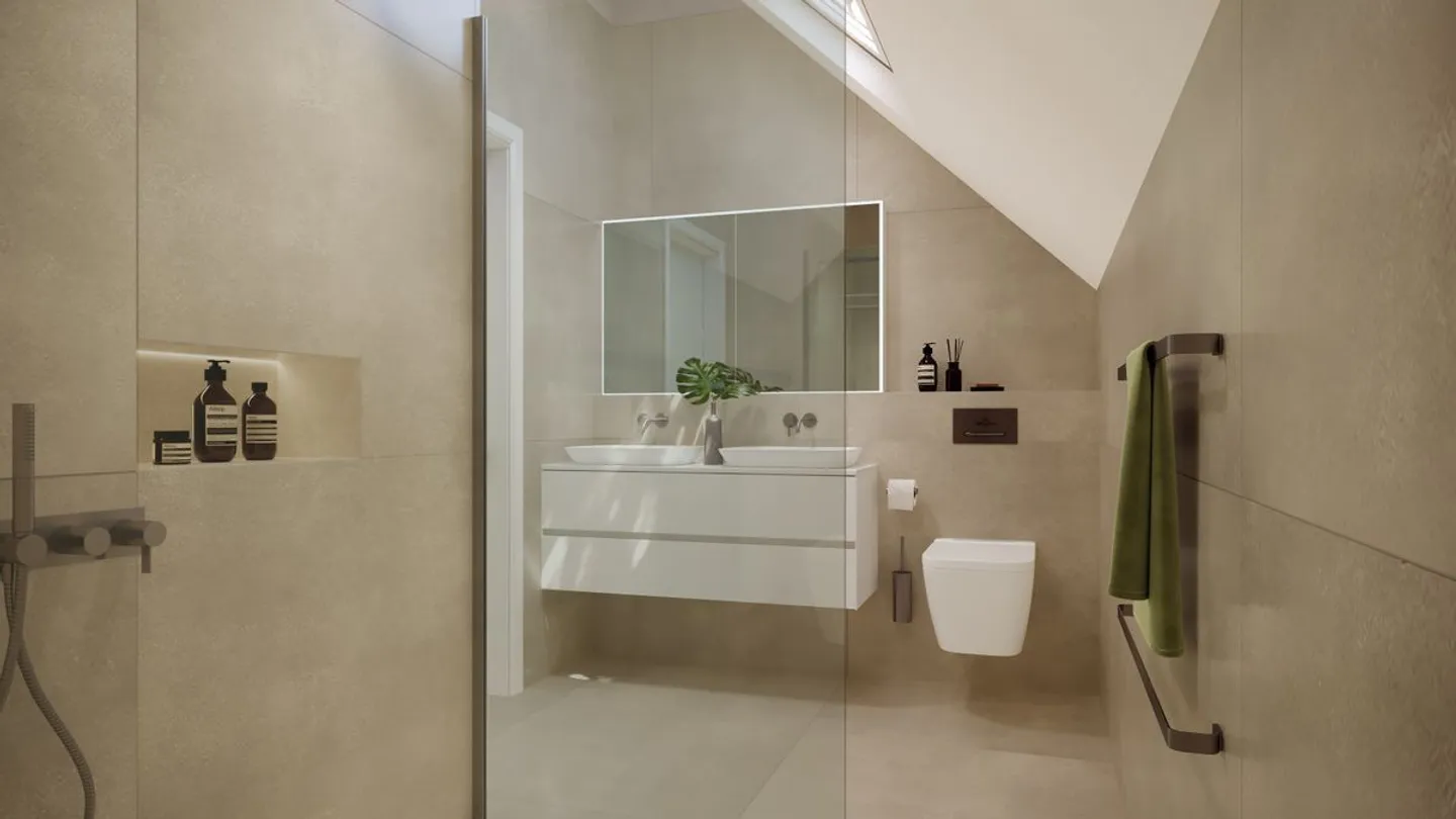 Grosszügige 4½ Zimmer-Wohnung im 1. Dachgeschoss mit Loggia - Photo 4 sur 7