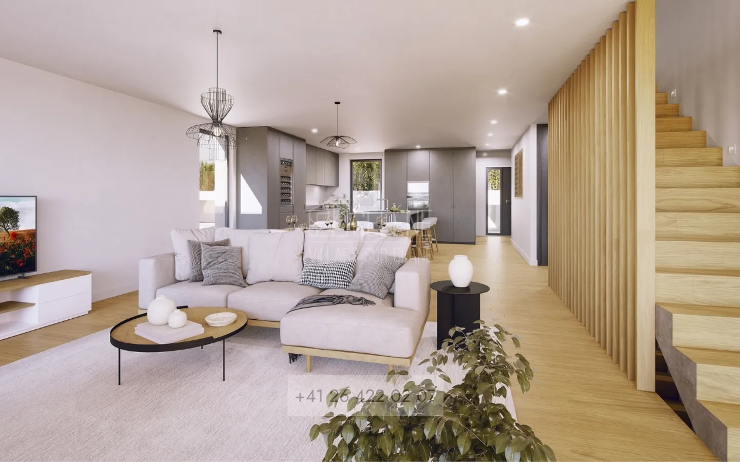 3 VILLAS SÉLÉNÉ - Nouvelle opportunité de location à Villars-sur-Glâne - Photo 1 sur 7