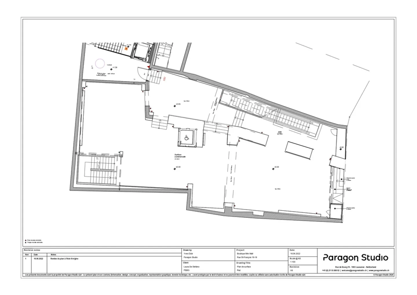Immobiliare commerciale di 698 m2 nel cuore di Losanna - Foto 9 di 9