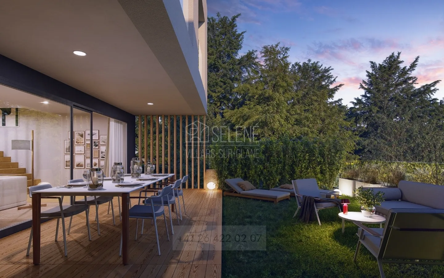 3 VILLAS SÉLÉNÉ - Nouvelle opportunité de location à Villars-sur-Glâne - Photo 6 sur 7