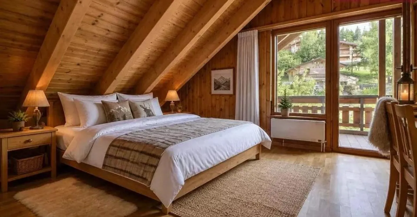 Charming Apartment in Ovronnaz - Photo 1 of 12