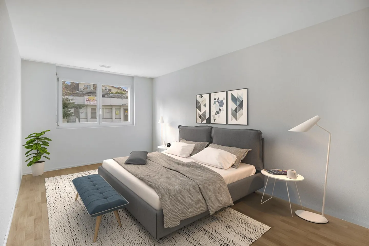 Moderne 4.5-Zimmerwohnung - Foto 3 von 13