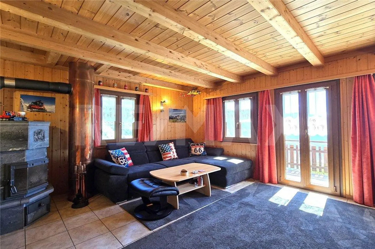 Chalet mit zwei Wohneinheiten in Albinen  Top-Lage mit Panoramablick - Foto 2 von 13