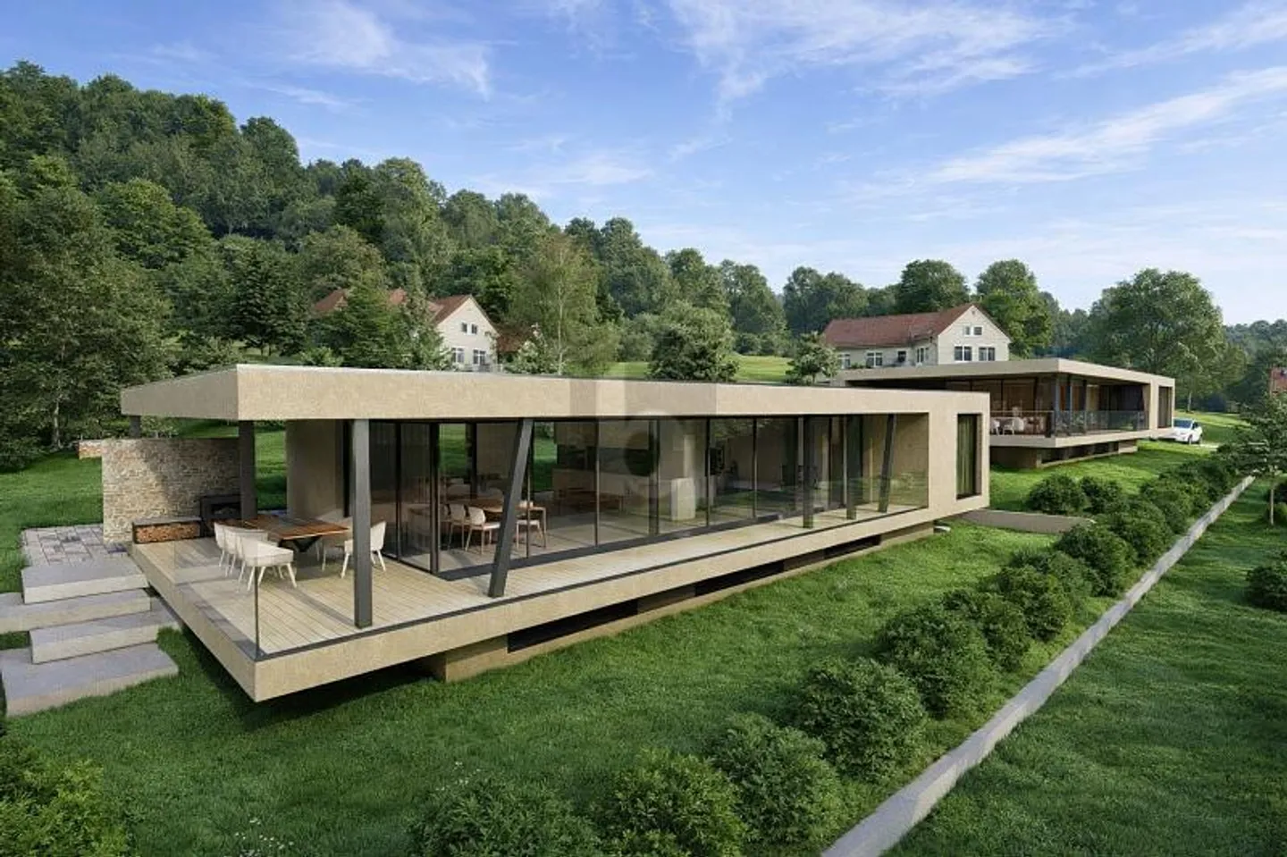 MIT ATRIUM, SÜDHANGLAGE UND FLEXIBLEM GRUNDRISS - Foto 1 von 6