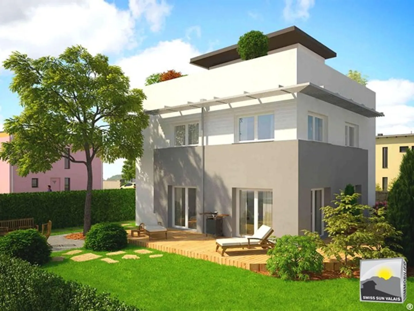 Roof-Top: villa contemporanea MAGnIFIC 4.5 pces di 158 mq - Foto 7 di 16