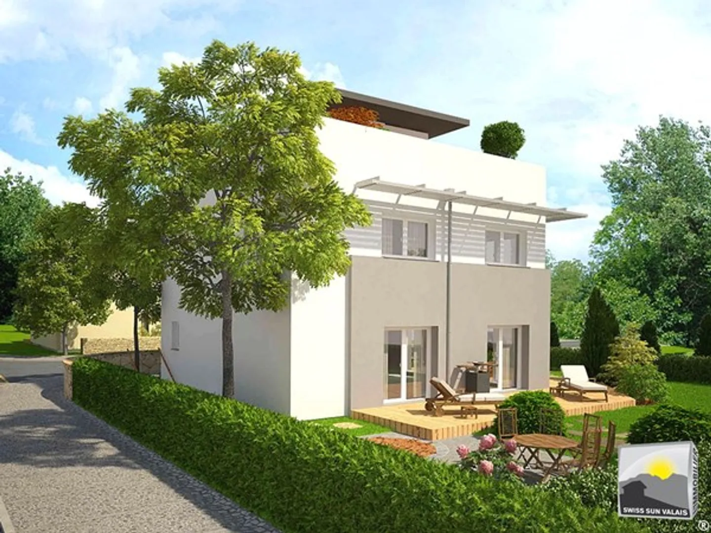 Roof-Top: villa contemporanea MAGnIFIC 4.5 pces di 158 mq - Foto 6 di 16