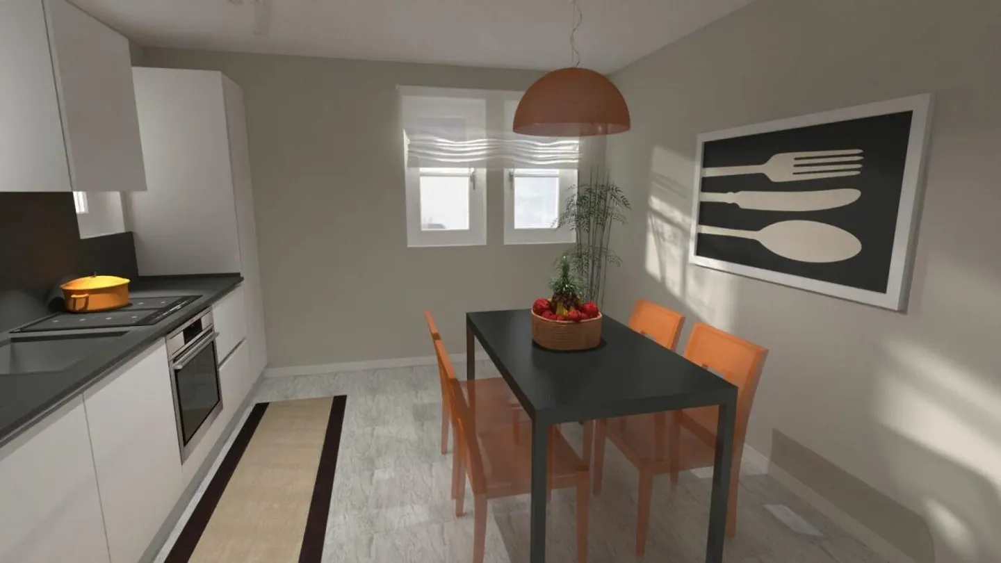 Elegantes 4.5-Zimmer-Duplex in Tenero-Contra renoviert - Foto 6 von 13
