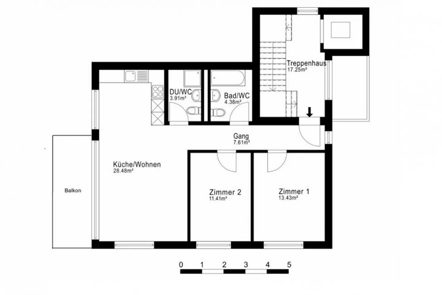 Modern 3.5-room apartment with spacious balcony - centrally located near B... - Photo 5 of 7