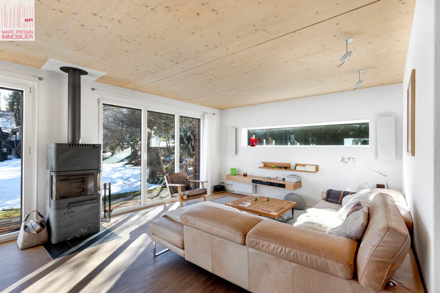 Magnificent Minergie villa with 5.5 rooms on a plot of 1,061 m2 - Photo 6 of 17