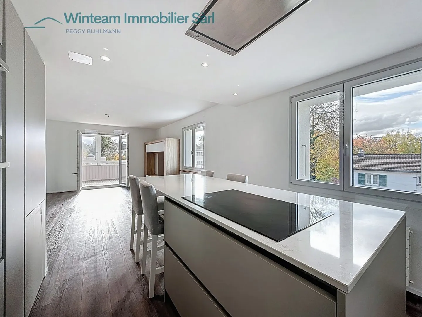 New on the market: 3.5 room renovated apartment with unique charm, veranda and exclusive garden - Photo 6 of 13