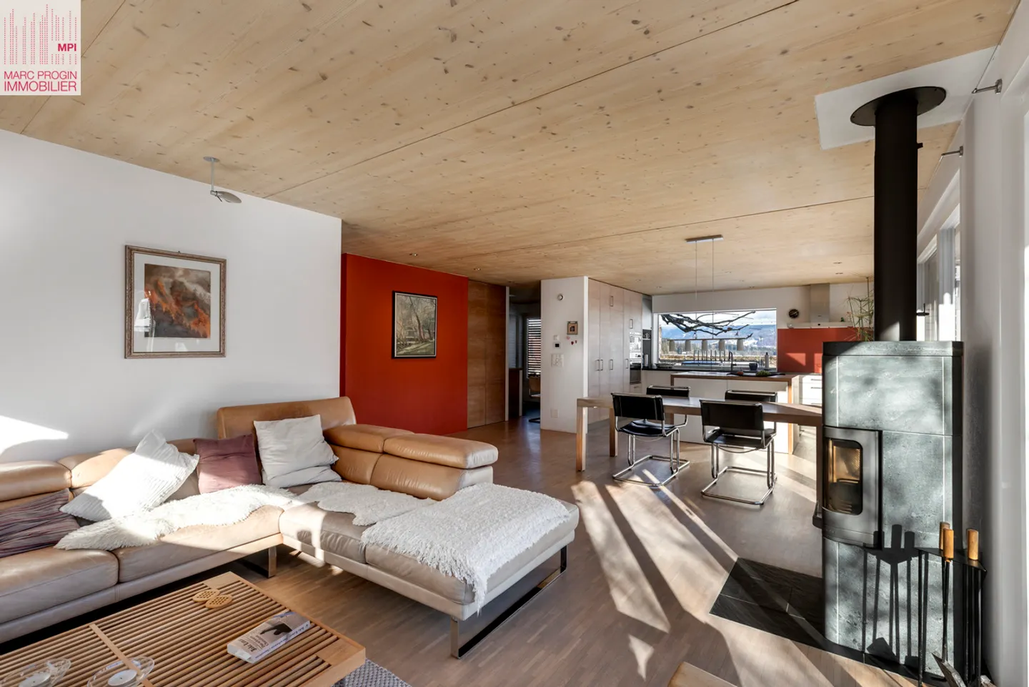 Magnificent Minergie villa with 5.5 rooms on a plot of 1,061 m2 - Photo 10 of 17