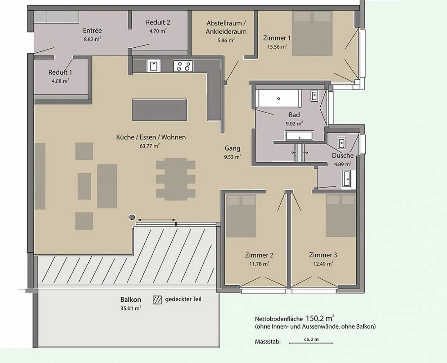 Appartement en terrasse sur le versant sud - Photo 13 sur 13