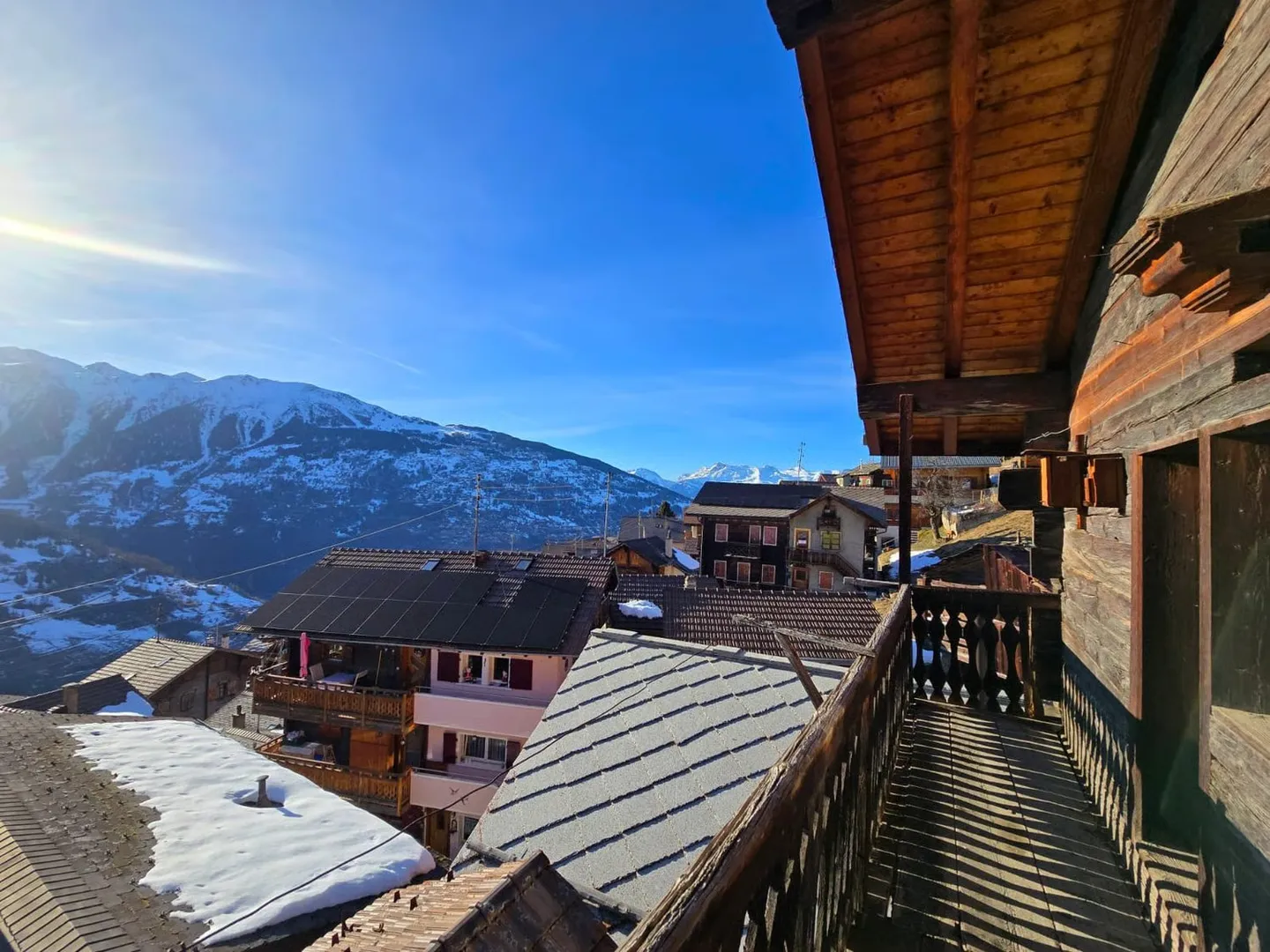 Vero villaggio casa con 2 appartamenti da ristrutturare a St-Martin (Val d'Hérens) - Foto 8 di 24