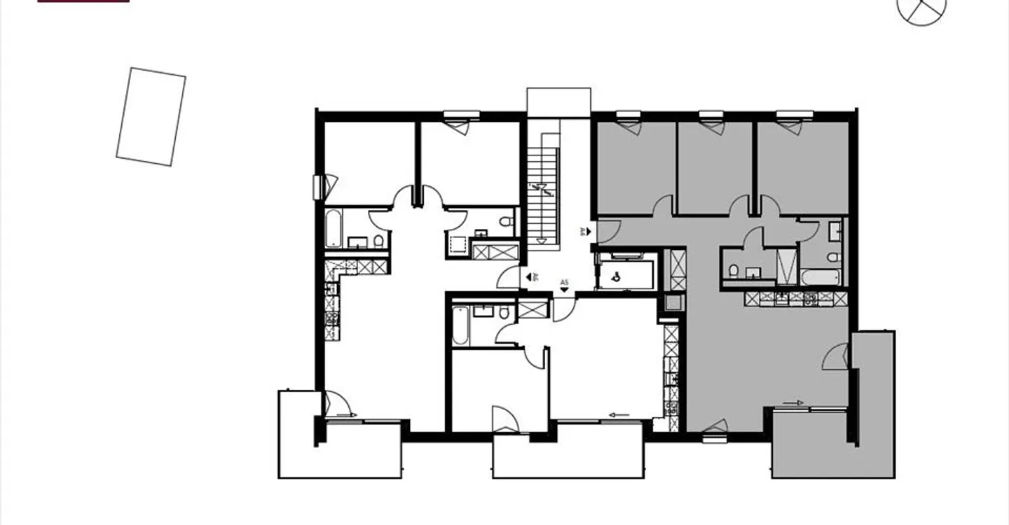 Wohnung A4 - 4,5 Zimmer - Foto 2 von 9