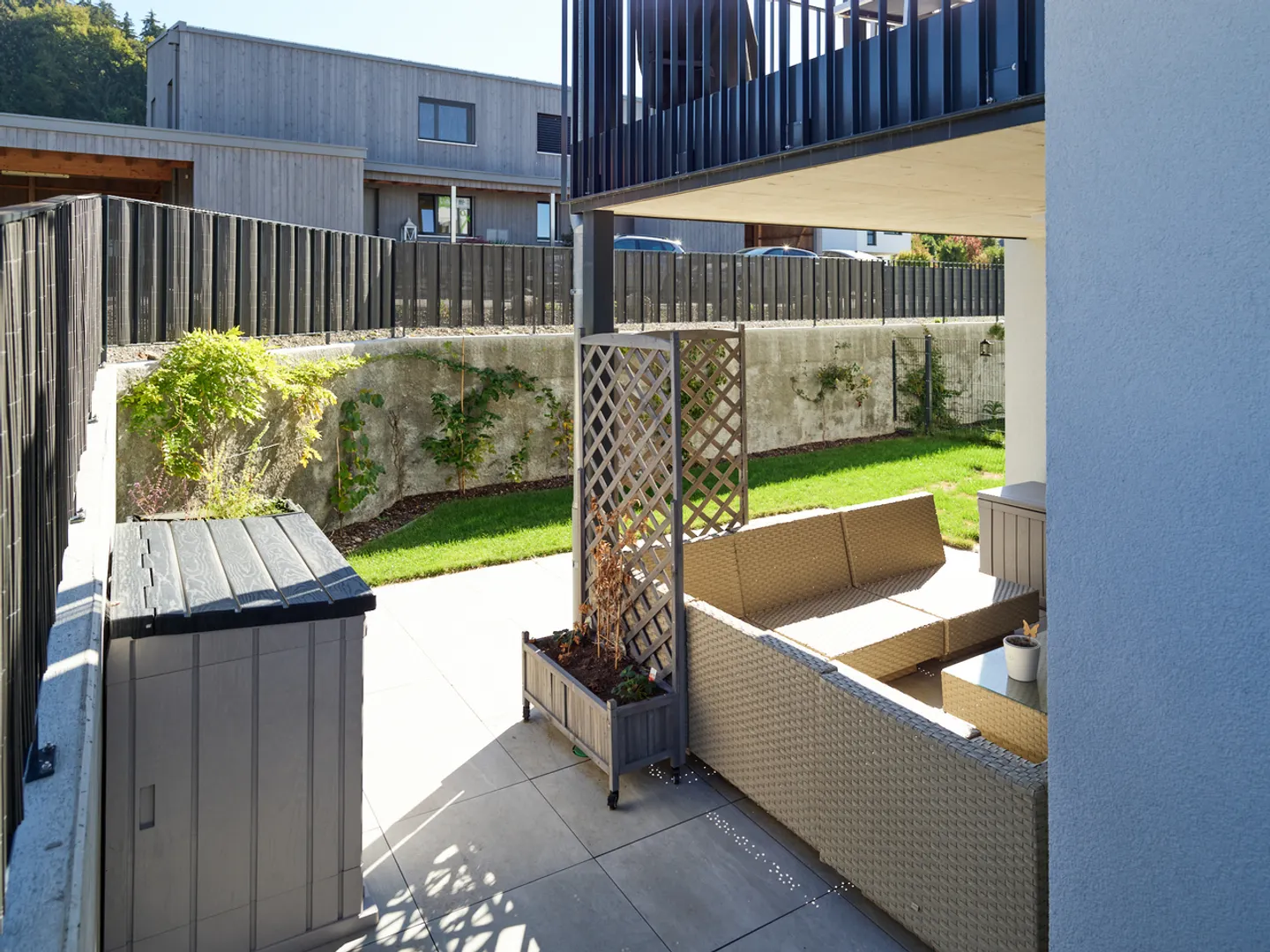 Zu verkaufen - 3,5-Zimmer-Wohnung mit Terrasse und Garten - Foto 8 von 12