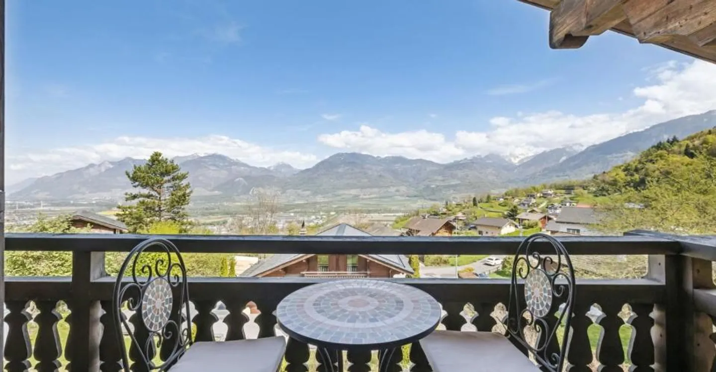 Wunderschönes renoviertes Chalet mit außergewöhnlichem Blick - Foto 12 von 13