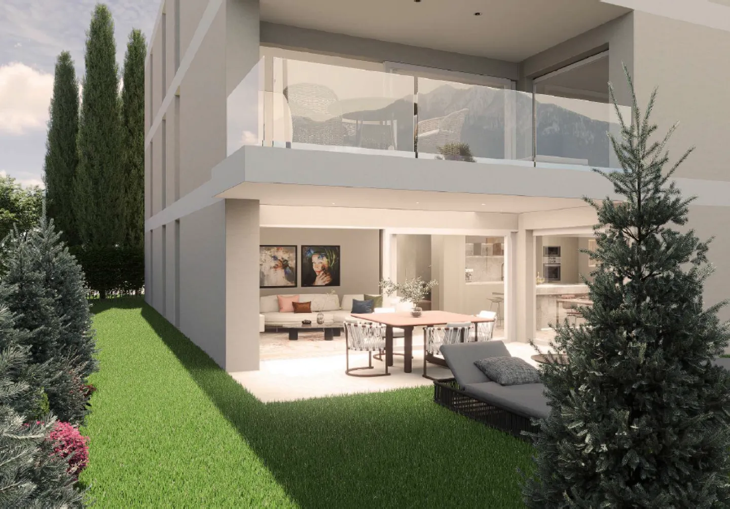 Appartements de 2.5-5.5 pièces dans la Résidence Alle Campagne, confort et design moderne - Photo 1 sur 11